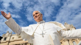 Imagen referencial del Papa León XIV