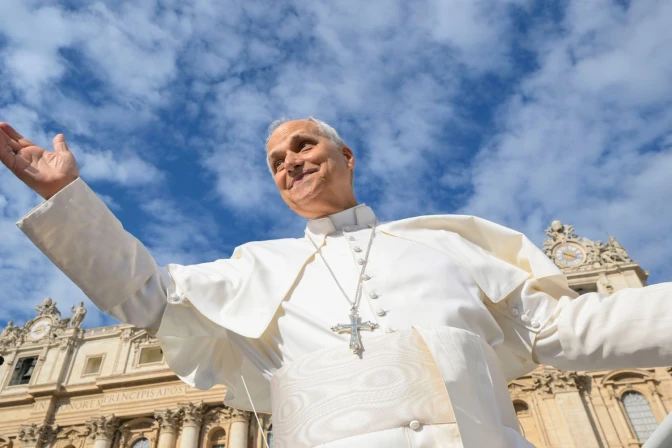 Imagen referencial del Papa León XIV