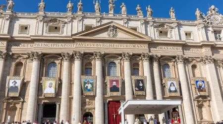 Fotografía de la Misa de canonización de 7 nuevos santos el domingo 19 de octubre