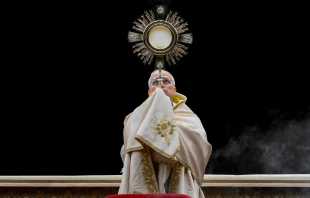 Imagen referencial del Papa León XIV durante la Vigilia y rezo del Rosario el 11 de octubre Crédito: Vatican Media