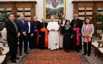 El Papa León XIV con la Conferencia Eclesial de la Amazonía (CEAMA)