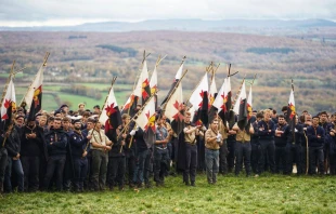 Miles de Scouts de Europa peregrinan a Francia para “reconstruir el Reino de Dios con sus propias manos” Crédito: Illian Callé