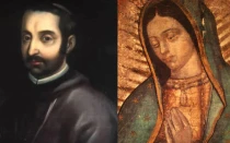 Virgen de Guadalupe y Beato Juan de Palafox y Mendoza