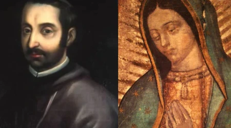 Virgen de Guadalupe y Beato Juan de Palafox y Mendoza