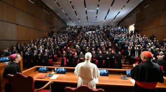 El Papa en la inauguración del año académico en la Pontificia Universidad Lateranense