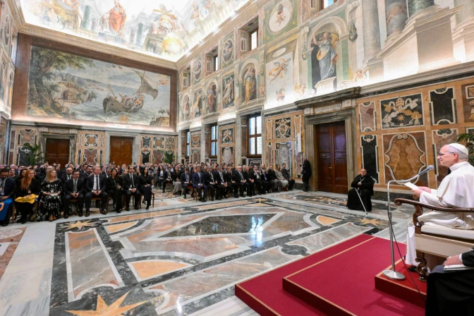 Audiencia en el Vaticano con la Asociación Latinoamericana de Sistemas Privados de Salud (ALAMI)