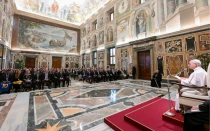 Audiencia en el Vaticano con la Asociación Latinoamericana de Sistemas Privados de Salud (ALAMI)