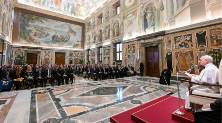 Audiencia en el Vaticano con la Asociación Latinoamericana de Sistemas Privados de Salud (ALAMI)