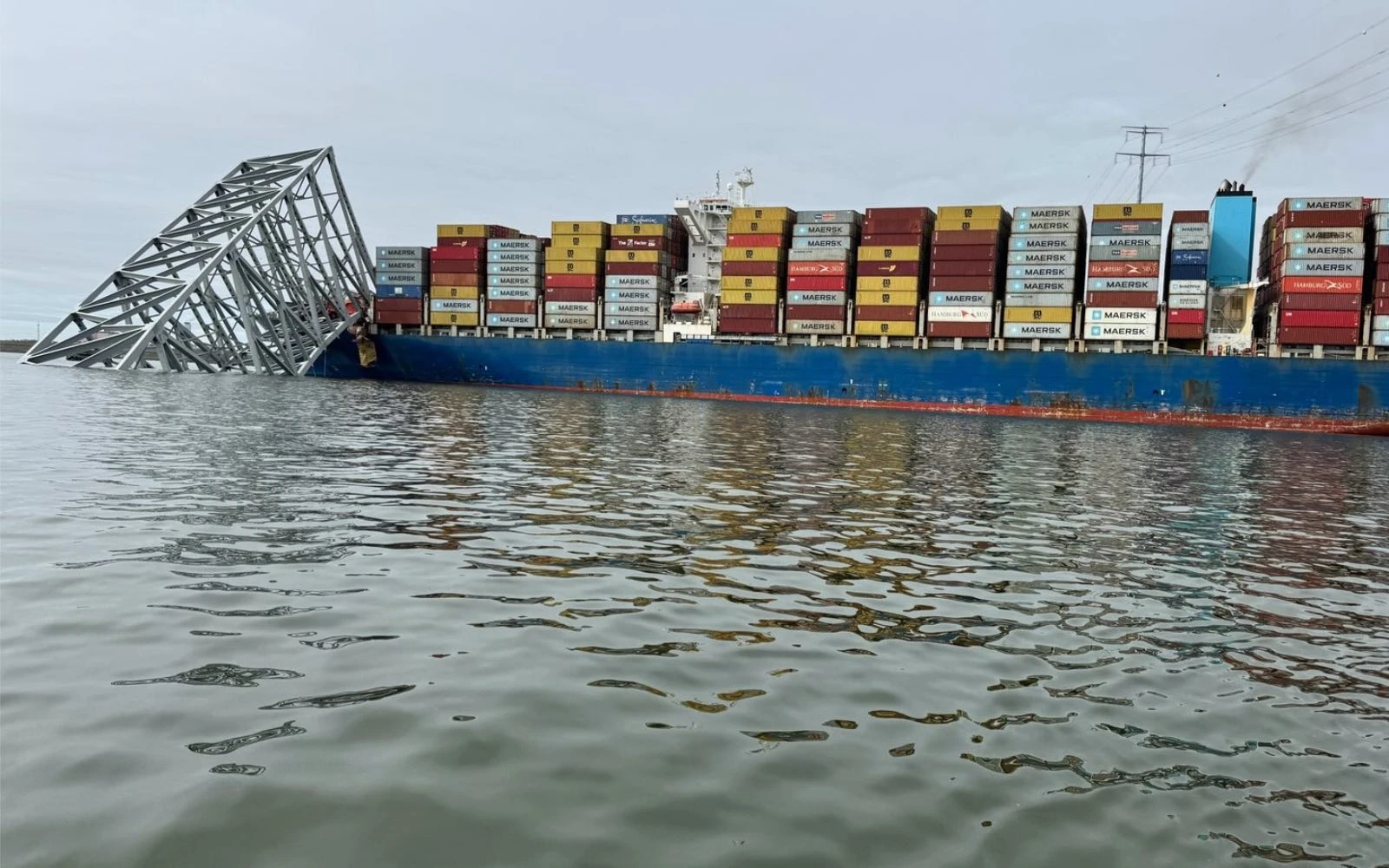 Puente Francis Scott Key en Baltimore colapsado tras el impacto de un carguero, en la madrugada del martes 26 de marzo.?w=200&h=150