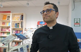 P. Valentín Aparicio, vicerrector del Seminario Mayor de la Archidiócesis de Toledo. Crédito: Nicolás de Cárdenas / ACI Prensa.