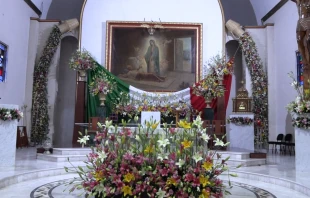 Santuario de la Quinta Aparición en Ecatepec (México) Crédito: EWTN