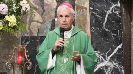 Mons. Luis Quinteiro, Obispo Emérito de Tui-Vigo (España) y promotor del Apostolado del Mar.