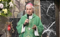 Mons. Luis Quinteiro, Obispo Emérito de Tui-Vigo (España) y promotor del Apostolado del Mar.