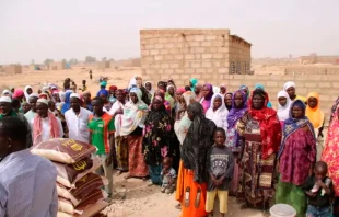 Refugiados en Burkina Faso. Crédito: ACN.