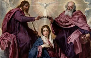 Pintura de la Coronación de la Virgen. Crédito: Diego Velázquez / Dominio Público.
