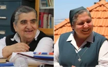 Hna. Gerard Merhej (izq.) - Hna. Maya El Beaino (der.)