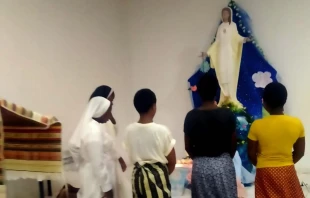 Misión de las Hermanas Mercedarias del Santísimo Sacramento en Cabo Delgado (Mozambique). Crédito: ACN.