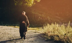 Imagen referencial de fraile capuchino.