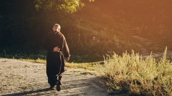 Imagen referencial de fraile capuchino.