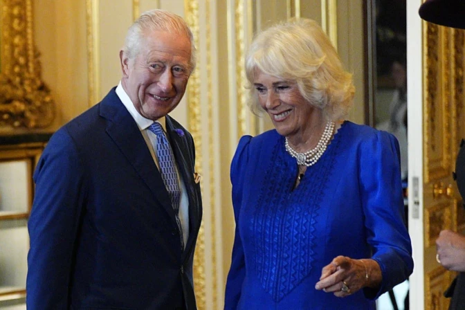 El rey Carlos III y la reina Camilla