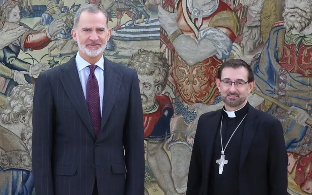El Rey de España, Felipe VI, recibe al Arzobispo de Madrid, Cardenal José Cobo.?w=200&h=150