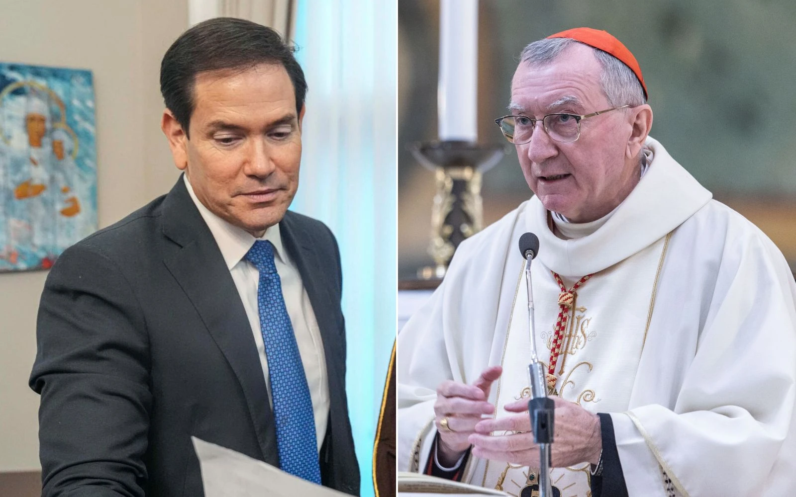 Marco Rubio y el Cardenal Pietro Parolin.?w=200&h=150