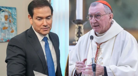 Marco Rubio y Cardenal Parolin