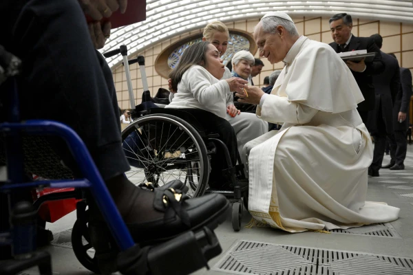 El Papa presentó este miércoles su mensaje para la Jornada Mundial del Enfermo 2026, en el que alentó “redescubrir la belleza de la caridad”. Crédito: Vatican Media