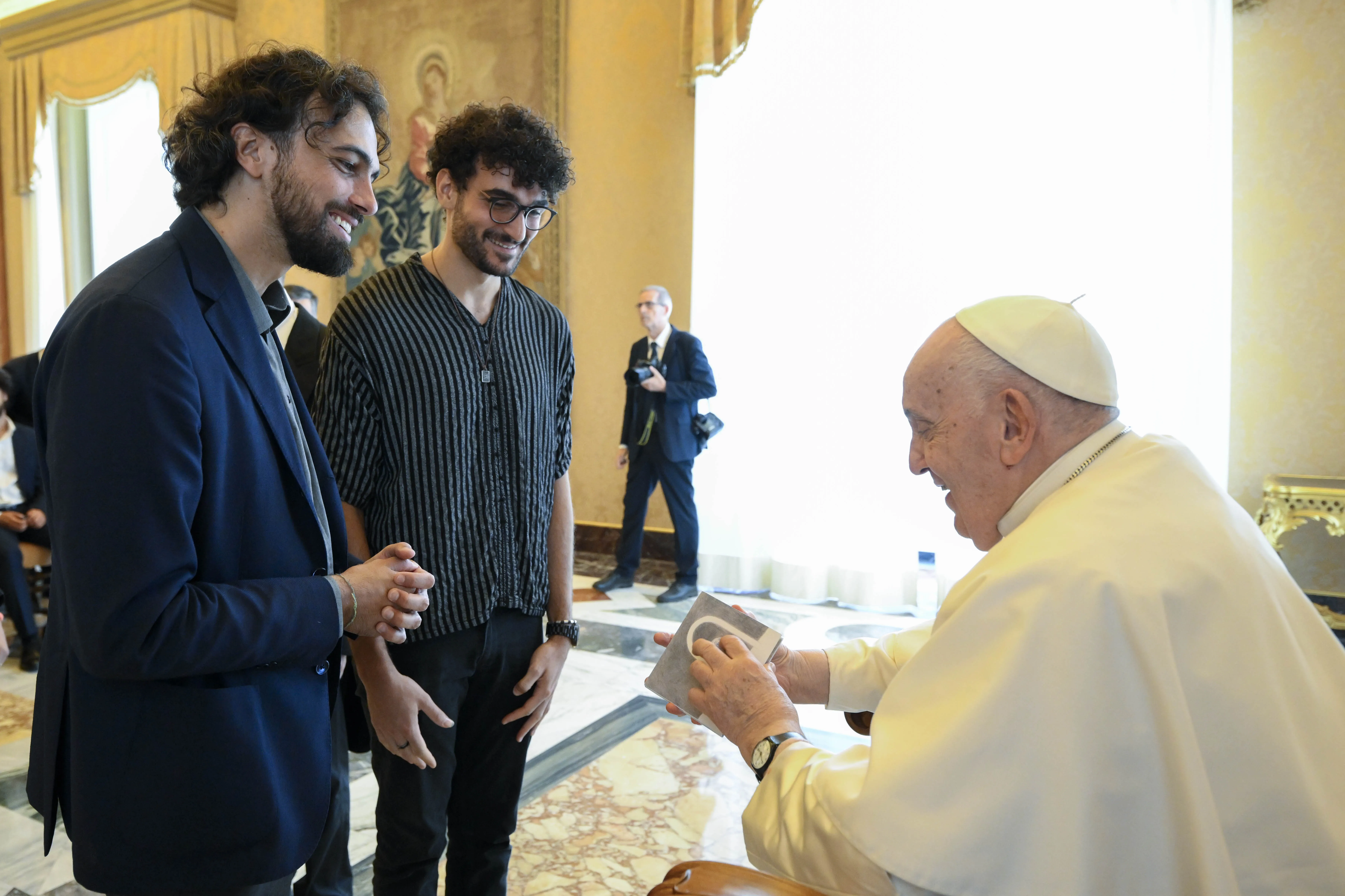 Vatican.  Pope Francis: Music not only speaks about us, but about God