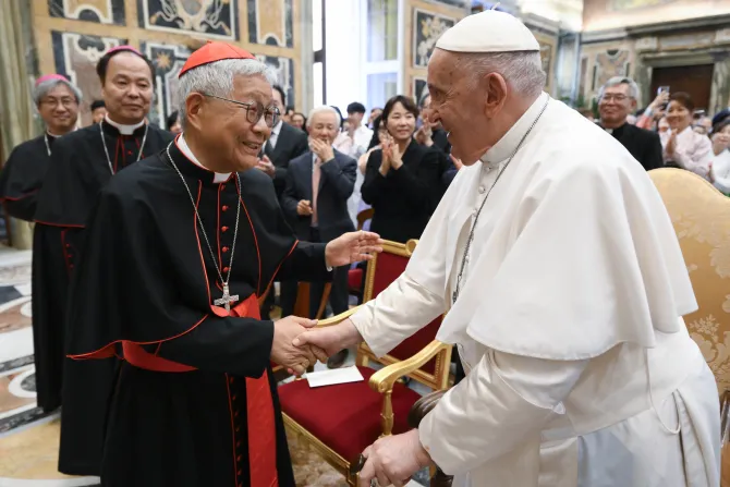 El Papa y fieles de Corea del Sur