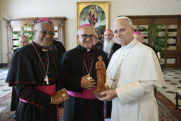 Visita ad limina de los obispos puertorriqueños. Crédito: Vatican Media