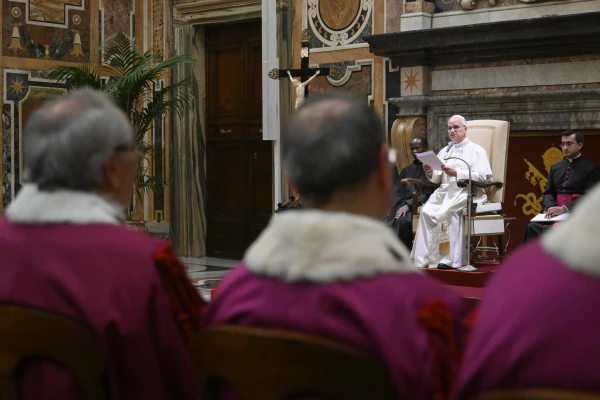 Audiencia en el Palacio Apostólico del Vaticano este 26 de enero. Crédito: Vatican Media