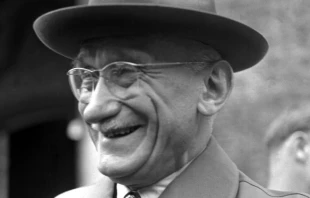 El venerable Robert Schuman, padre de la Unión Europea Crédito: COMECE