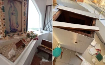 La Capilla de Guadalupe en Isla Mujeres sufrió un robo y vandalismo durante la noche del 1 de noviembre. Dos implicados en el robo han sido detenidos.