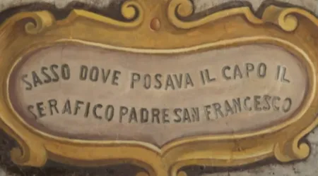 Santuario en Roma alberga la “almohada” de piedra donde durmió San Francisco de Asís 