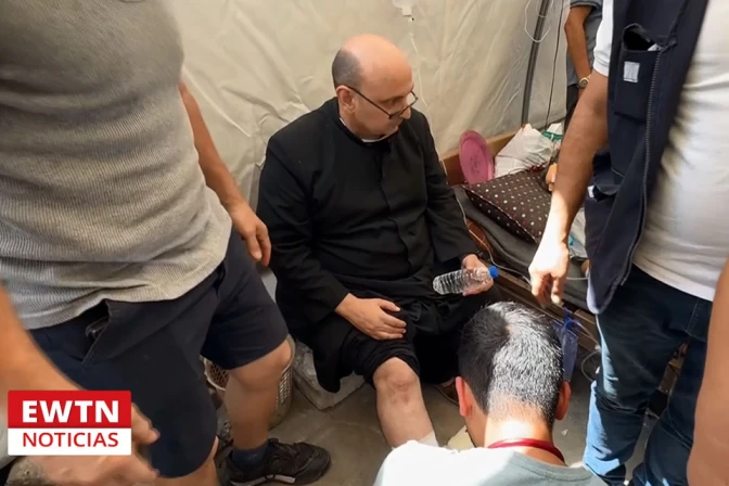 P. Gabriel Romanelli, el único párroco de Gaza 17072025