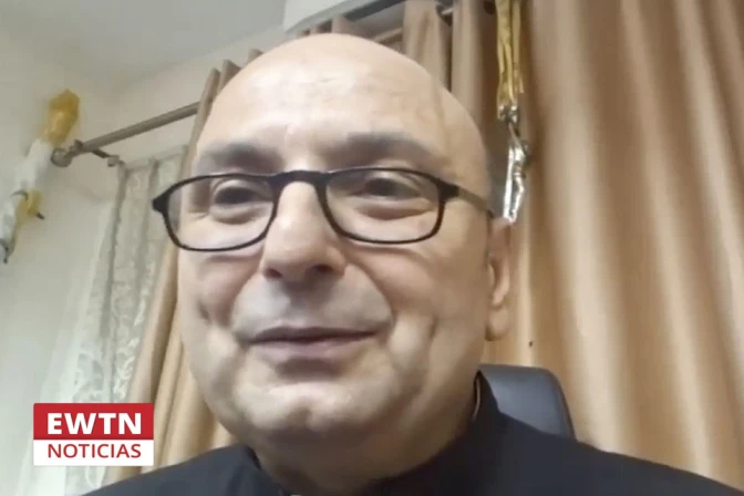 P. Gabriel Romanelli, párroco de la única iglesia católica de Gaza 24072025