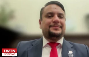 Ronald Portillo, diputado guatemalteco. Crédito: EWTN Noticias.