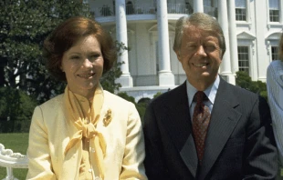 El expresidente de los Estados Unidos, Jimmy Carter junto a su mujer Rosalynn. Crédito: Dominio Público.