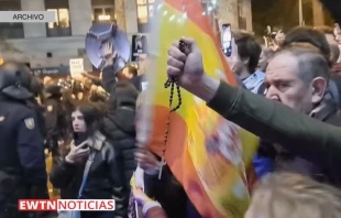 El Rosario de Ferraz. Crédito: EWTN Noticias.