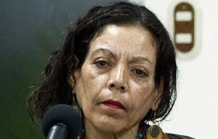 Rosario Murillo, esposa del dictador Daniel Ortega, ataca a la Iglesia Católica en Nicaragua Crédito: Cancillería Ecuador CC BY-SA 2.0 DEED