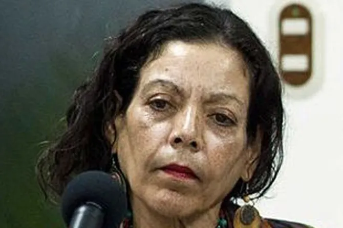 Rosario Murillo, esposa del dictador Daniel Ortega, ataca a la Iglesia Católica en Nicaragua 22042024