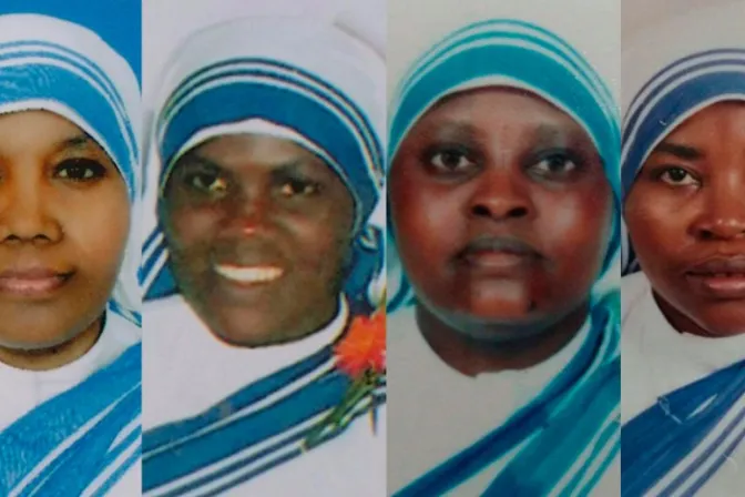 Estos son los rostros de las 4 Misioneras de la Caridad, mártires de Yemen