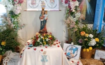 Stand de María Auxiliadora en la Expo Rural