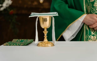 Imagen referencial de un sacerdote católico Crédito: Mart  Production: / Pexels