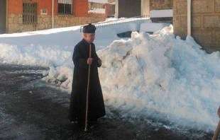 Mons. Virgilio González cumplió 100 años. Crédito: Diócesis de Ávila