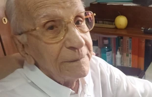 El . Pedro Fernández Vara, sacerdote español, cumplió 100 años el 1 de septiembre de 2023. Crédito: Diócesis de Zamora.