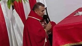P. Ramón Arturo Montejo Peinado, sacerdote de 45 años asesinado en Ocaña (Colombia).