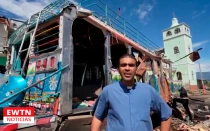 El sacerdote Diego Tejada del corregimiento El Carmelo.