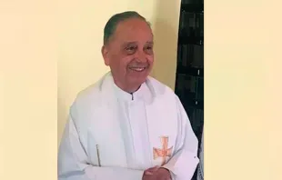 El P. José Carlos Tarango Magallanes, sacerdote mexicano de 91 años fallecido en Viernes Santo. Crédito: Diócesis de Parral